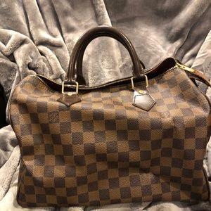 Authentic Damier Speedy 30
